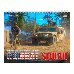 KAMPAT SQUAD - Militärisches Kampfpersonal der USA Kalender