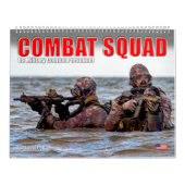 KAMPAT SQUAD - Militärisches Kampfpersonal der USA Kalender (Titelbild)