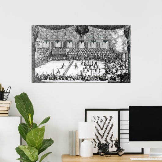 Kampf a la Barriere Poster (Heimbüro)