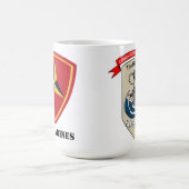 Kampf-Angriffs-Bataillon "die eiserne Faust " Kaffeetasse (Mittel)