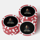 Kampf bis zum Sieg Pokerchips (Stapel)