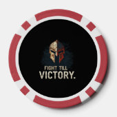 Kampf bis zum Sieg Pokerchips (Rückseite)