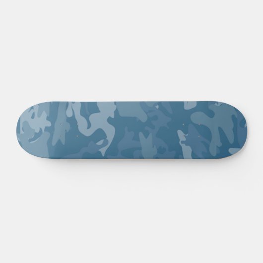 "KAMPF" (BLAU) Skateboard (Horizontal)