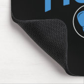Kampf Boxhandschuhe Diabetes Bewusstsein Mousepad (Ecke)