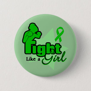 Kampf Boxhandschuhe Knochenmark- und SCT-Krieger Button