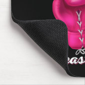 Kampf Brustkrebs Boxing Gloves Brustkrebs Aw Mousepad (Ecke)