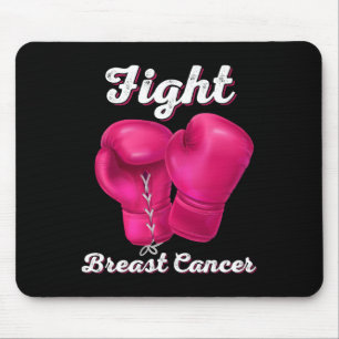 Kampf Brustkrebs Boxing Gloves Brustkrebs Aw Mousepad