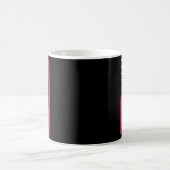 Kampf Brustkrebs der amerikanischen Flagge A Kaffeetasse (Mittel)