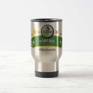 Kampf-Café Fort Sill, Oklahoma Reise-Tasse Reisebecher