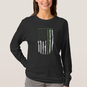 Kampf Cerebral Palsy Awareness Montag Amerikanisch T-Shirt