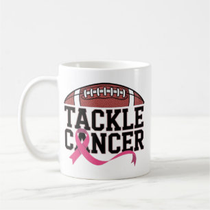 Kampf dem Krebs Pink Ribbon Design Kaffeetasse