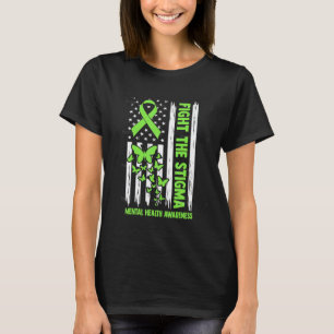 Kampf dem Stigma Bewusstsein für psychische Gesund T-Shirt