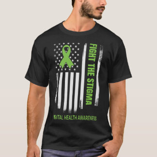Kampf dem Stigma für das Bewusstsein für psychisch T-Shirt