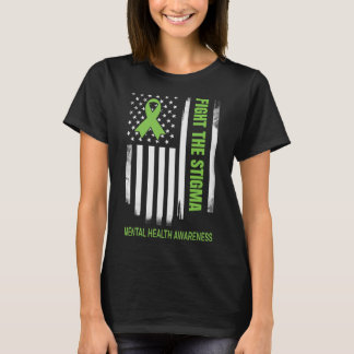 Kampf dem Stigma für das Bewusstsein für psychisch T-Shirt