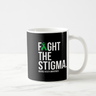 Kampf dem Stigma Grüne Schleife Psychische Gesundh Kaffeetasse