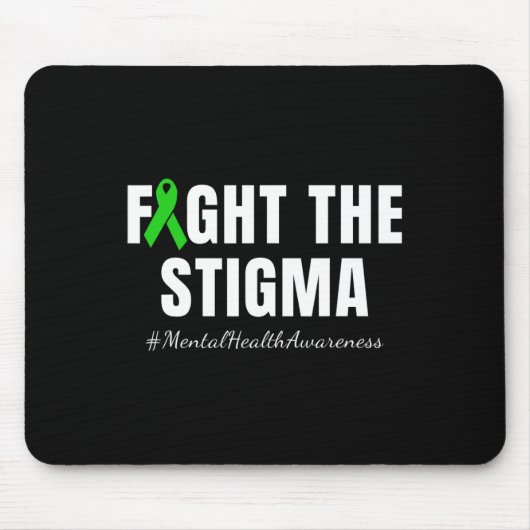 Kampf dem Stigma Monat der Bewusstseinsbildung für Mousepad (Vorne)