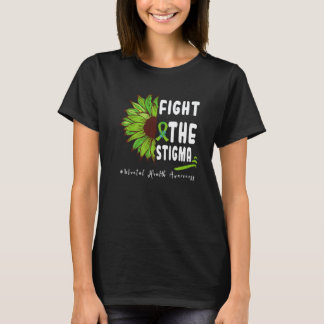Kampf Dem Stigma Psychische Gesundheit Bewusstsein T-Shirt