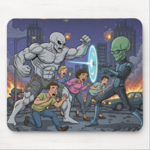 Kampf der Aliens — Letzter Widerstand der Erde Mousepad