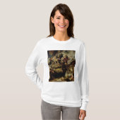 Kampf der Amazonas und des Griechen, c.1617 T-Shirt (Vorne ganz)