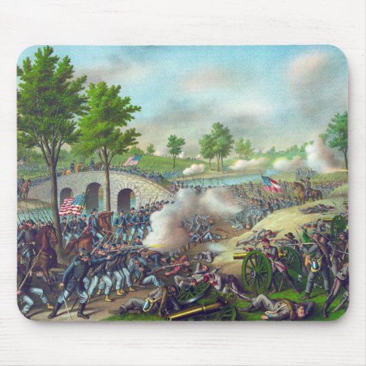 Kampf der Antietam Mausunterlage Mousepad (Vorne)