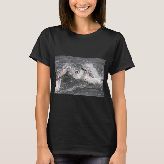 Kampf der Basstölpel T-Shirt (Vorderseite)