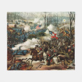 Kampf der Erbse Ridge Fleecedecke (Vorderseite (Horizontal))