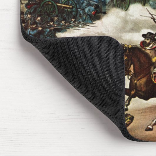 Kampf der Erbse Ridge Mousepad (Ecke)