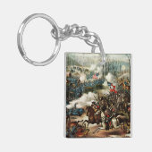 Kampf der Erbse Ridge Schlüsselanhänger (Vorderseite links)