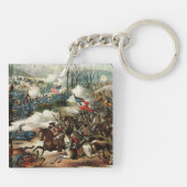 Kampf der Erbse Ridge Schlüsselanhänger (Rückseite)