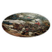 Kampf der Erbse Ridge Schneidebrett (Ecke)