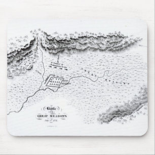 Kampf der großen Wiesen, am 3. Juli 1754 Mousepad