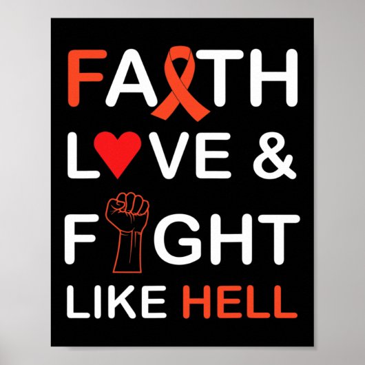 Kampf der Krebsbewusstsein und der Liebe Poster (Vorne)
