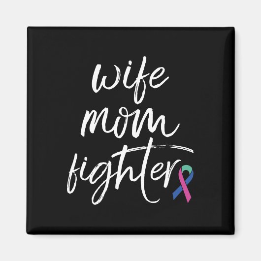 Kampf der Krebsbewusstsein und Ehefrau Mama Magnet (Vorne)