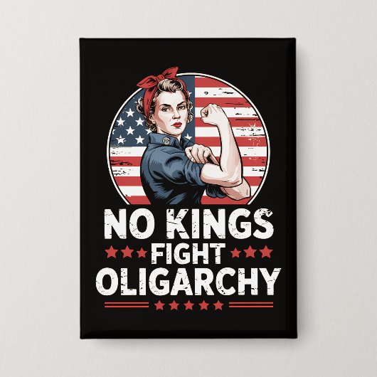 Kampf der Oligarchie Button (Vorderseite)