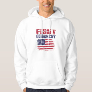 Kampf der Oligarchie Protest Hoodie