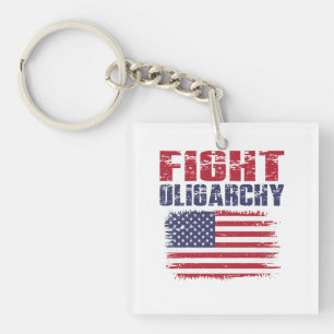 Kampf der Oligarchie Protest Schlüsselanhänger