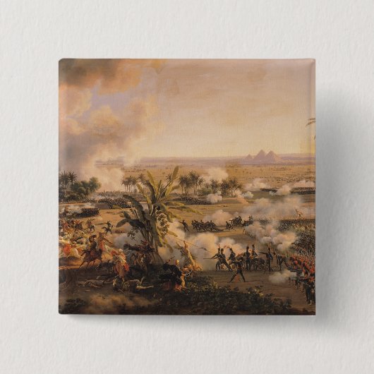 Kampf der Pyramiden 1806 am 21. Juli 1798 Button (Vorderseite)