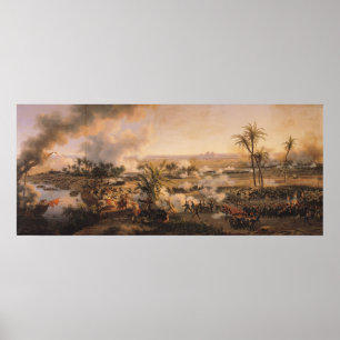 Kampf der Pyramiden 1806 am 21. Juli 1798 Poster