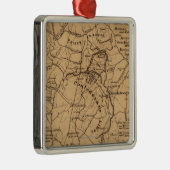 Kampf der Wildnis - ziviler Krieg panoramische 2 Ornament Aus Metall (Rechts)