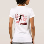 Kampf Derby V - Hals weiß T-Shirt (Rückseite)