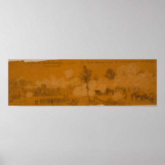 Kampf des Biber-Verdammungs-Nebenflusses Poster (Vorne)