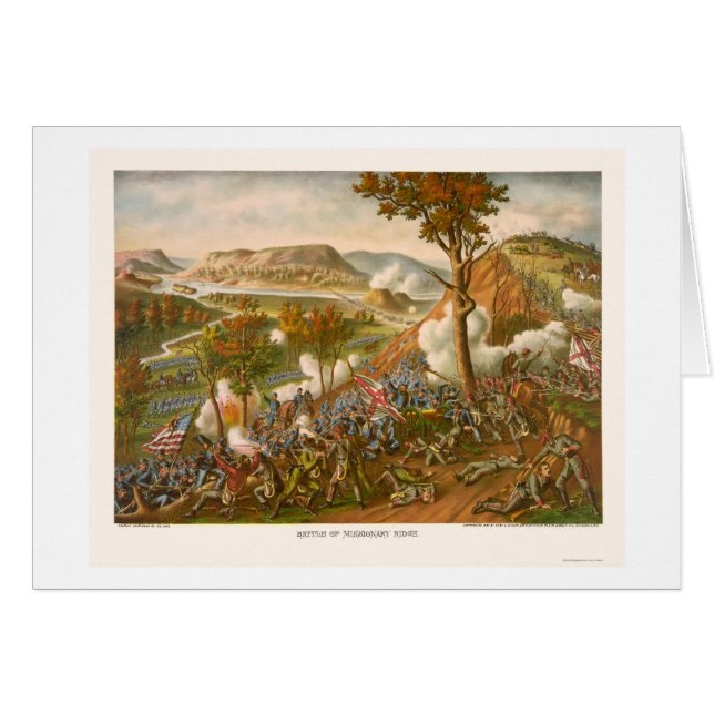 Kampf des Missionars Ridge durch Kurz u. Allison (Vorderseite (Horizontal))