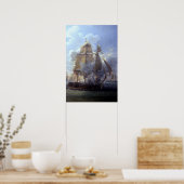 Kampf des Poursuivante Poster (Küche)