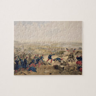 Kampf des Tchernaya am 16. August 1855 Platte f Puzzle
