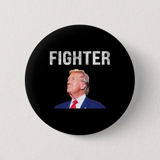 Kampf Donald Trump 2024 Button (Vorderseite)