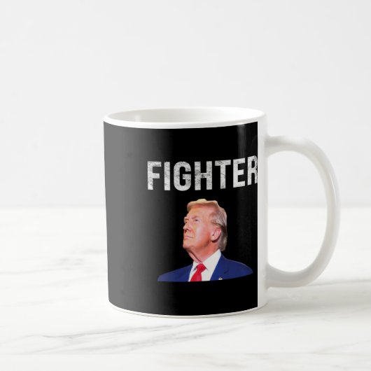 Kampf Donald Trump 2024 Kaffeetasse (Rechts)