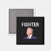Kampf Donald Trump 2024 Magnet (Vorderseite/Rückseite)