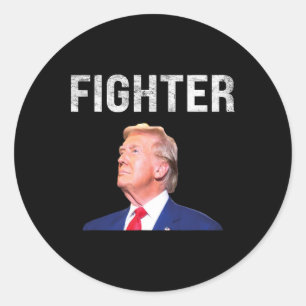 Kampf Donald Trump 2024 Runder Aufkleber
