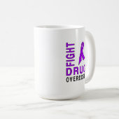 Kampf-Drogenüberdosis Kaffeetasse (VorderseiteRechts)