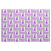 Kampf-Drogenüberdosis Stoff (Fat Quarter (45,7 x 55,9 cm))